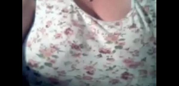  granny show her big boobs on webcam